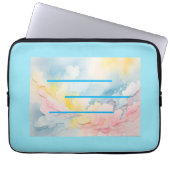 Eyes Erholung Blue Electronics Bag Laptopschutzhülle (Vorderseite)