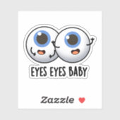 Eyes Eyes Baby Funny Ice Eyeballs Pub Aufkleber (Blatt)
