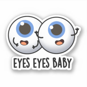 Eyes Eyes Baby Funny Ice Eyeballs Pub Aufkleber