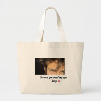Eyes Geschenk T-Shirt Jumbo Stoffbeutel