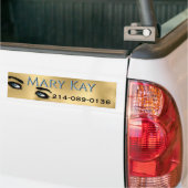 Eyes Gold Makeup Autoaufkleber (Auf Lkw)