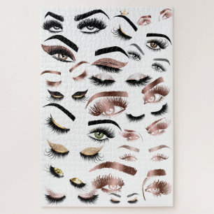 Eyes Lashes Puzzle