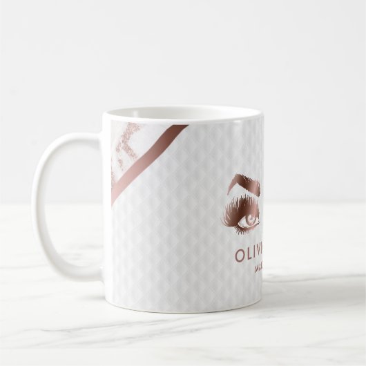 Eyes Makeup artist Lashes Lashes Kaffeetasse (Links)