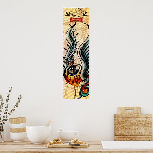 Eyes of Kustom Kulture Poster (Küche)