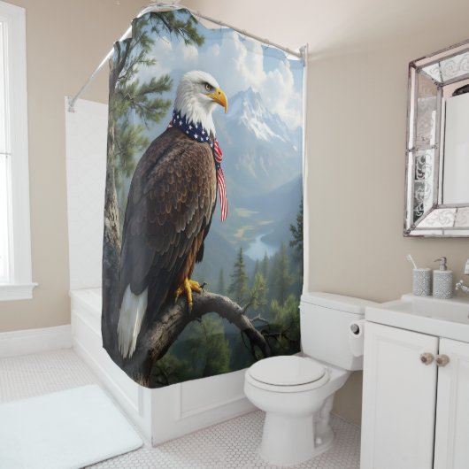 Eyes Of The Sky -  Duschvorhang (Beispiel)