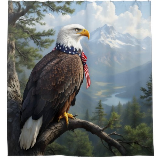 Eyes Of The Sky -  Duschvorhang (Vorderseite)