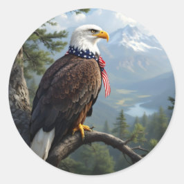 Eyes Of The Sky -  Runder Aufkleber