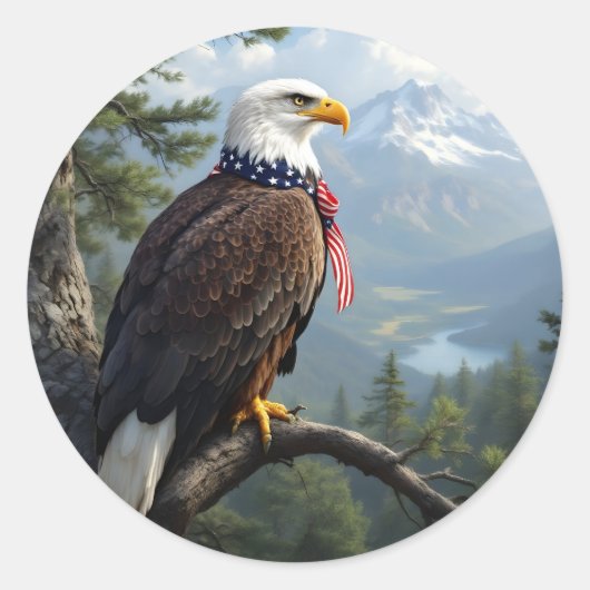 Eyes Of The Sky -  Runder Aufkleber (Vorderseite)