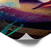 Eyes of Wisdom, Heart of Wonder Poster (Ecke)