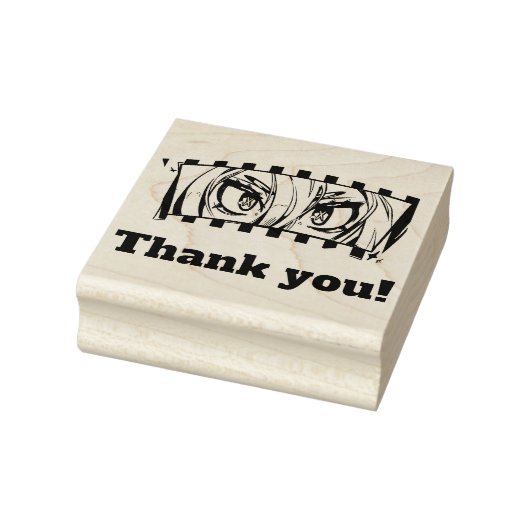 Eyes, ogen thank you! gummistempel (Stempel)