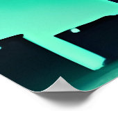 Eyes on the Night Skies Poster (Ecke)