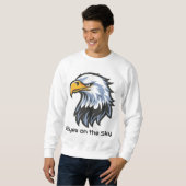 Eyes on the Sky” Eagle Sweatshirt (Vorne ganz)