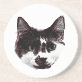 Eyes on Your Drink | Cat Face Getränkeuntersetzer