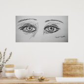 Eyes Poster (Küche)
