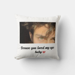 Eyes T - Shirt Kissen