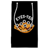 Eyes ter Funny Oyster Pun Dark BG Kleine Geschenktüte (Vorderseite)