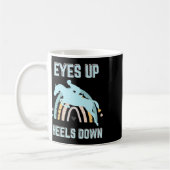 Eyes Up Heelses Down - Fun Horseback Riding Kaffeetasse (Links)