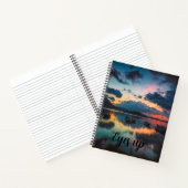 Eyes Up Inspirierend | Sunset Reflection Journal Notizblock (Innenseite)