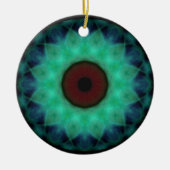 Eyesore Aquamarin Evil Eye Keramik Ornament (Vorne)