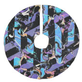 Eyesore  brushed polyester tree skirt leinenimitat weihnachtsbaumdecke (Vorderseite)