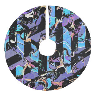 Eyesore  brushed polyester tree skirt leinenimitat weihnachtsbaumdecke