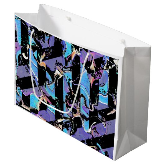 Eyesore Große Geschenktüte (Vorderseite Schrägansicht)