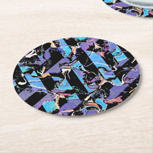 Eyesore Runder Pappuntersetzer (Angewinkelt)