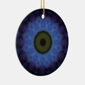 Eyesore Violet Blue Evil Eye Keramik Ornament (Rechts)