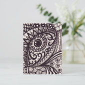 Eyetangle Postkarte (Stehend Vorderseite)