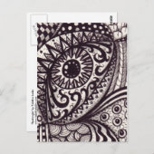 Eyetangle Postkarte (Vorne/Hinten)