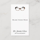 Eyewear-Gläser Visitenkarte (Vorderseite)