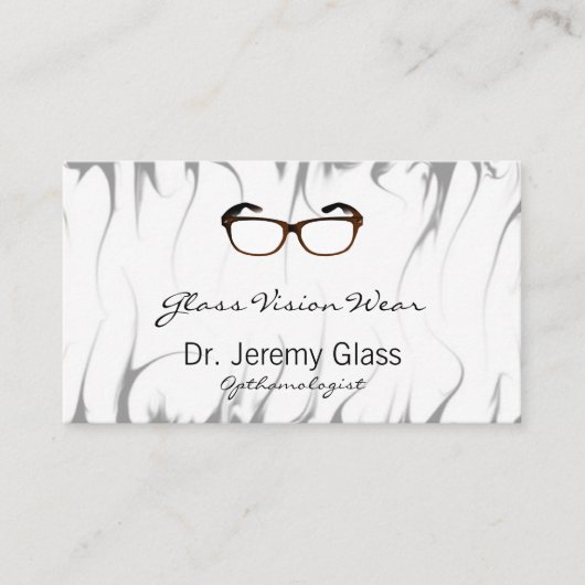 Eyewear-Gläser Visitenkarte (Vorderseite)