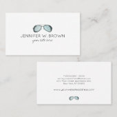 Eyewear Specialist EyeGlasses Spektakel Retro Visitenkarte (Vorne/Hinten)