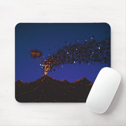 Eyjafjallajokull Mousepad (Mit Mouse)