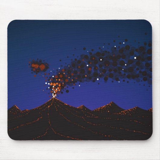 Eyjafjallajokull Mousepad (Vorne)