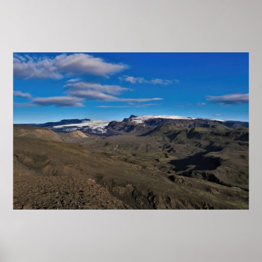 Eyjafjallajökull Poster (Vorne)
