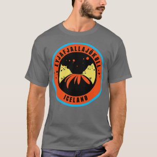Eyjafjallajokull Vulkan Island T-Shirt