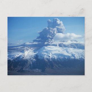 Eyjafjallajökull Vulkanausbruch Island Postkarte