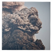 Eyjafjalljokull vulkanische Eruption Fliese (Vorderseite)