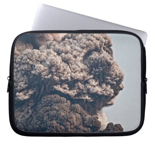 Eyjafjalljokull vulkanische Eruption Laptopschutzhülle (Vorderseite)