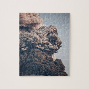 Eyjafjalljokull vulkanische Eruption Puzzle