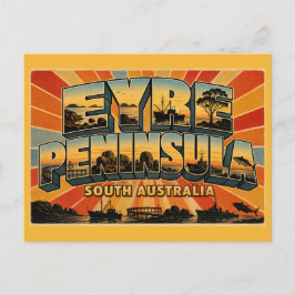 Eyre-Halbinsel Südaustralien Seafood Frontier Postkarte