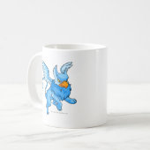 Eyrie-Blau Kaffeetasse (Vorderseite Links)