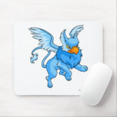 Eyrie-Blau Mousepad (Mit Mouse)
