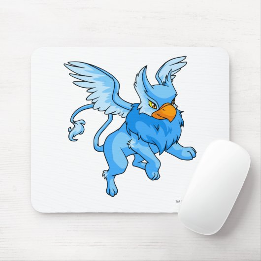 Eyrie-Blau Mousepad (Mit Mouse)