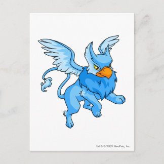 Eyrie Blue Postkarte