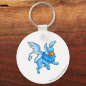 Eyrie Blue Schlüsselanhänger (Vorderseite)