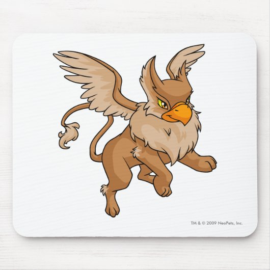 Eyrie Brown Mousepad (Vorne)