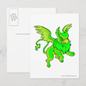 Eyrie Glows Postkarte (Vorne/Hinten)