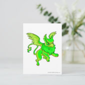 Eyrie Glows Postkarte (Stehend Vorderseite)